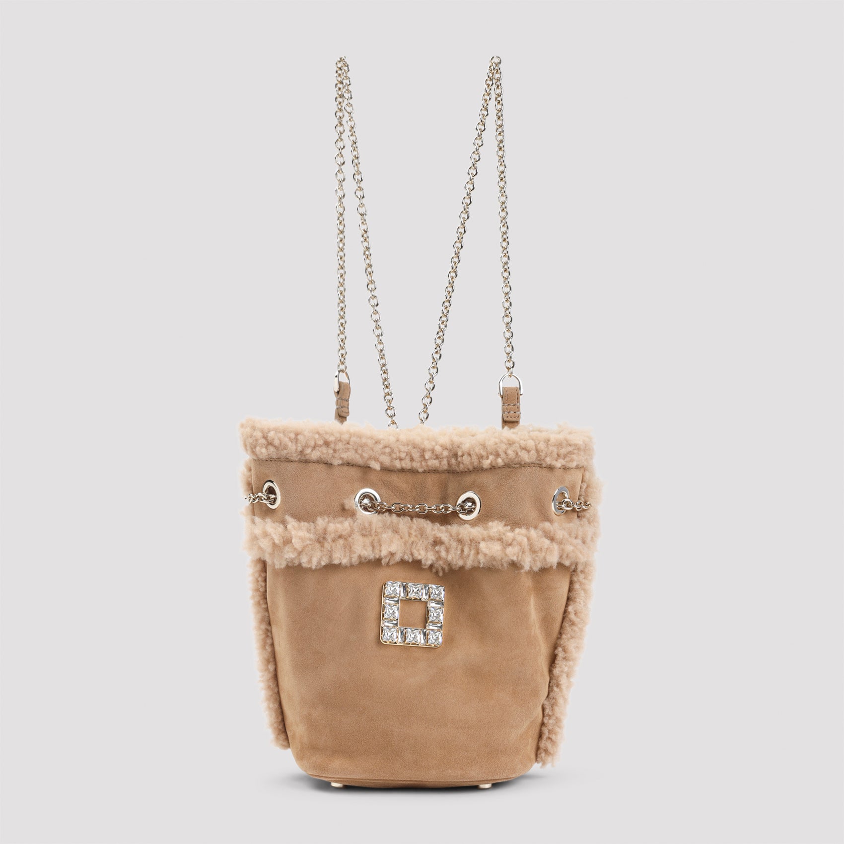 ROGER VIVIER Mini Mutton Leather Backpack