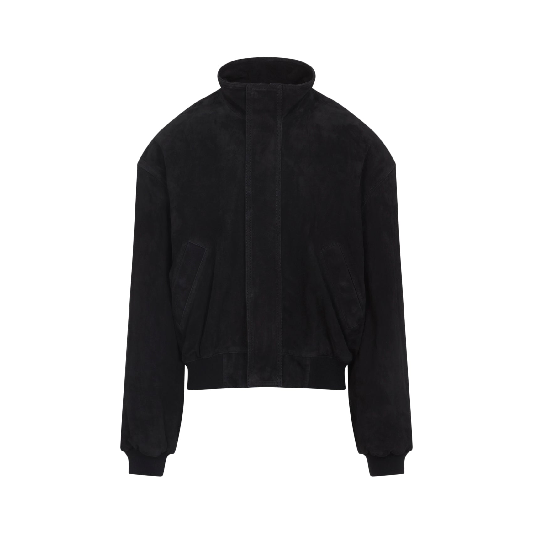 BALENCIAGA Premium Suede Lamb Leather Blouson Jacket