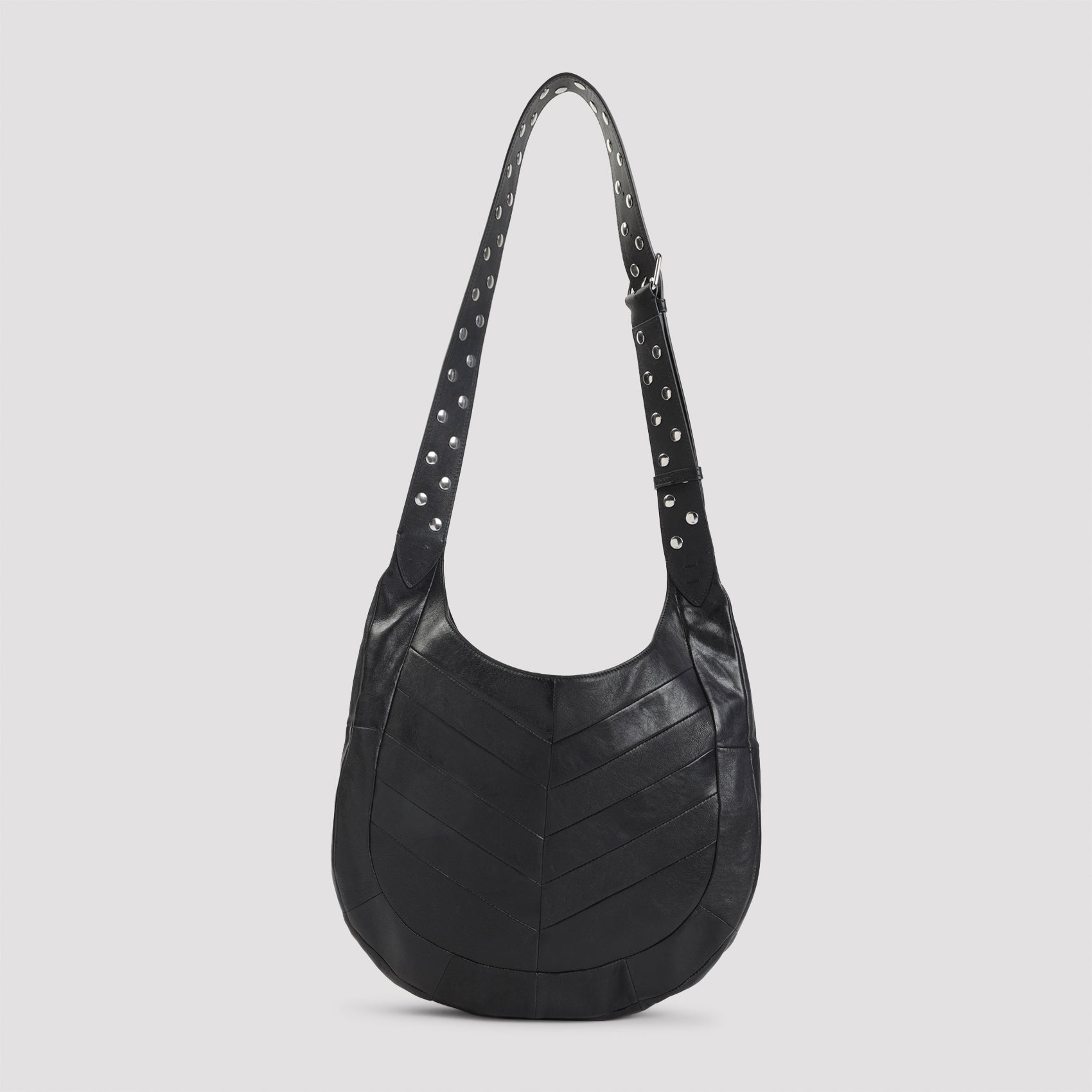 VALENTINO GARAVANI Lambskin Hobo Handbag - W:34cm H:26cm D:6cm