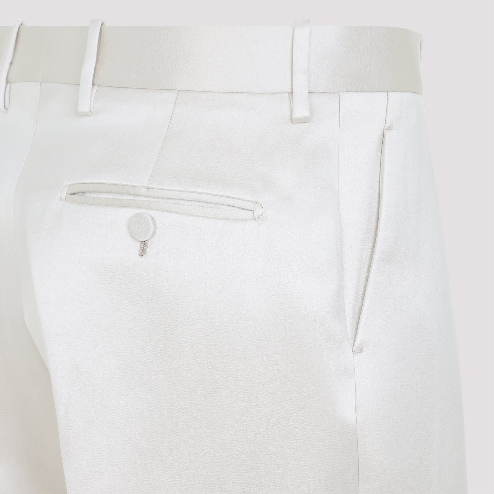 TOM FORD Men's Luxe Cotton-Silk Blend Pants