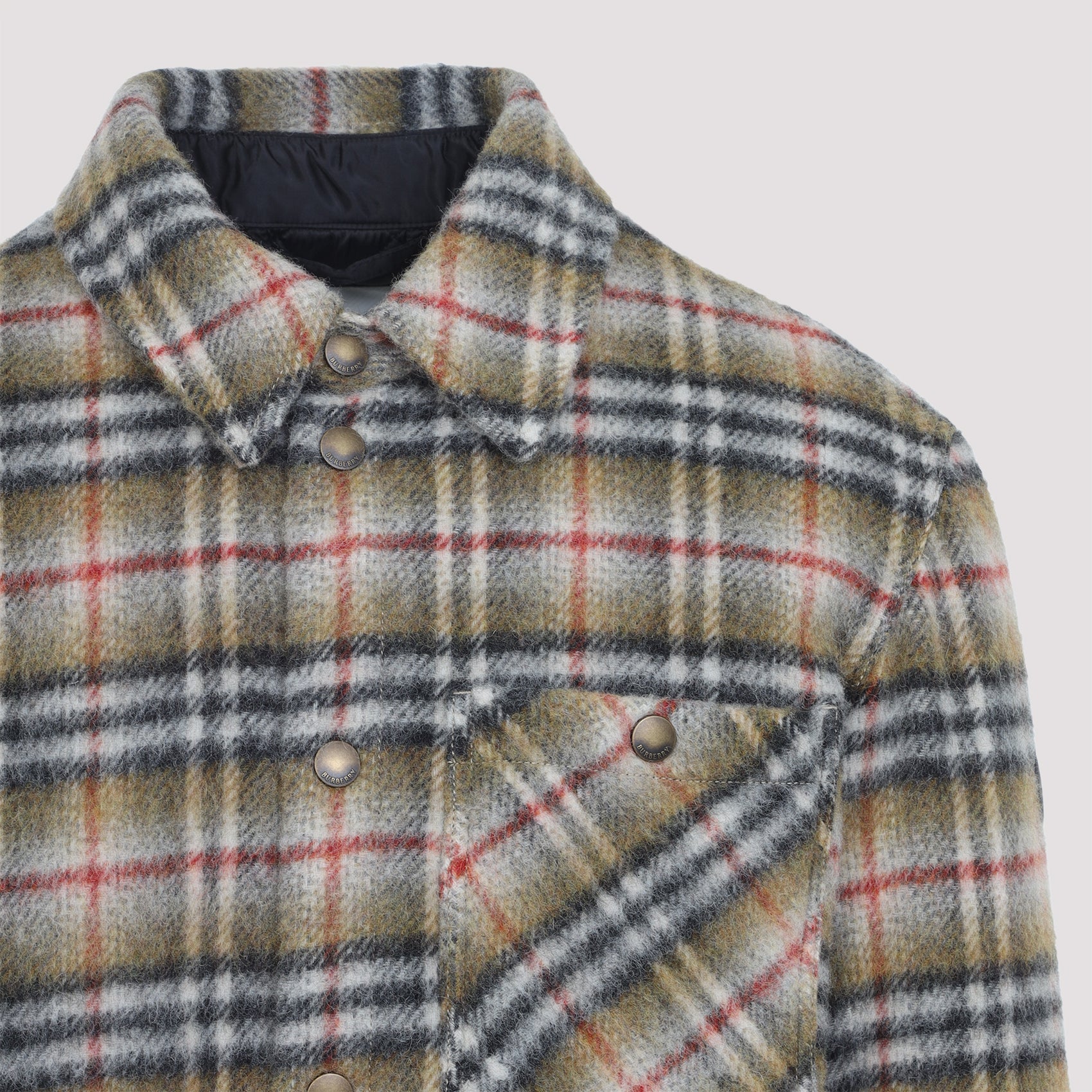 BURBERRY Shirt Jacket for Men - FW25 Collection