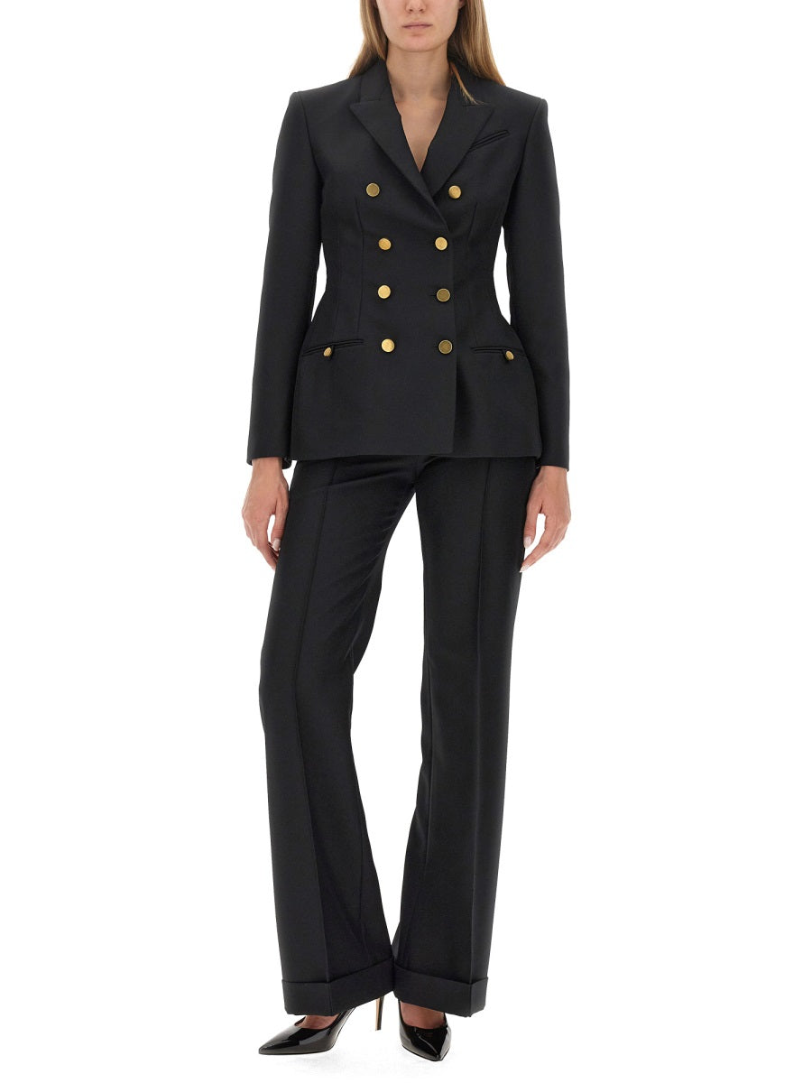 PHILOSOPHY DI LORENZO SERAFINI Elegant Women's Straight Leg Pants - Size 40