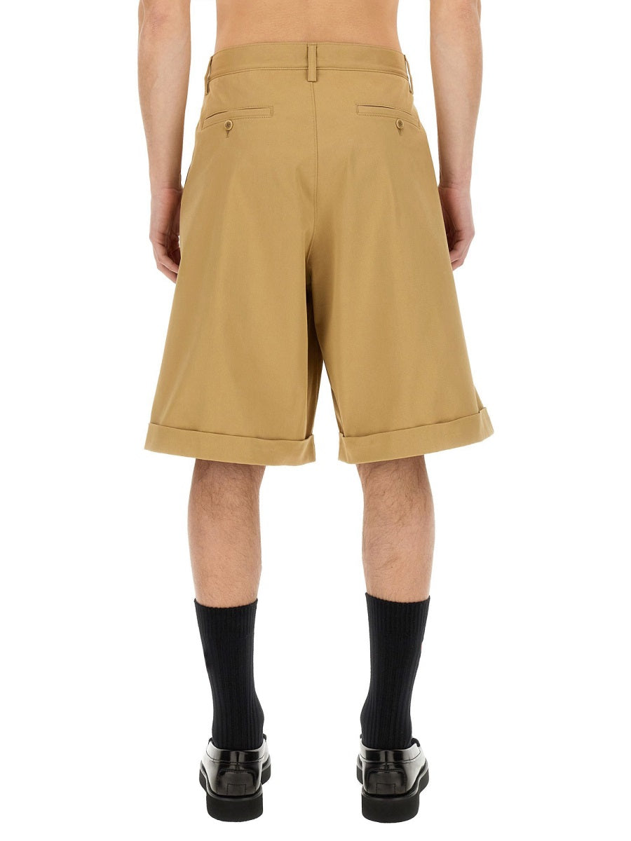 MOSCHINO COUTURE Regular Fit Cargo Bermuda for Men