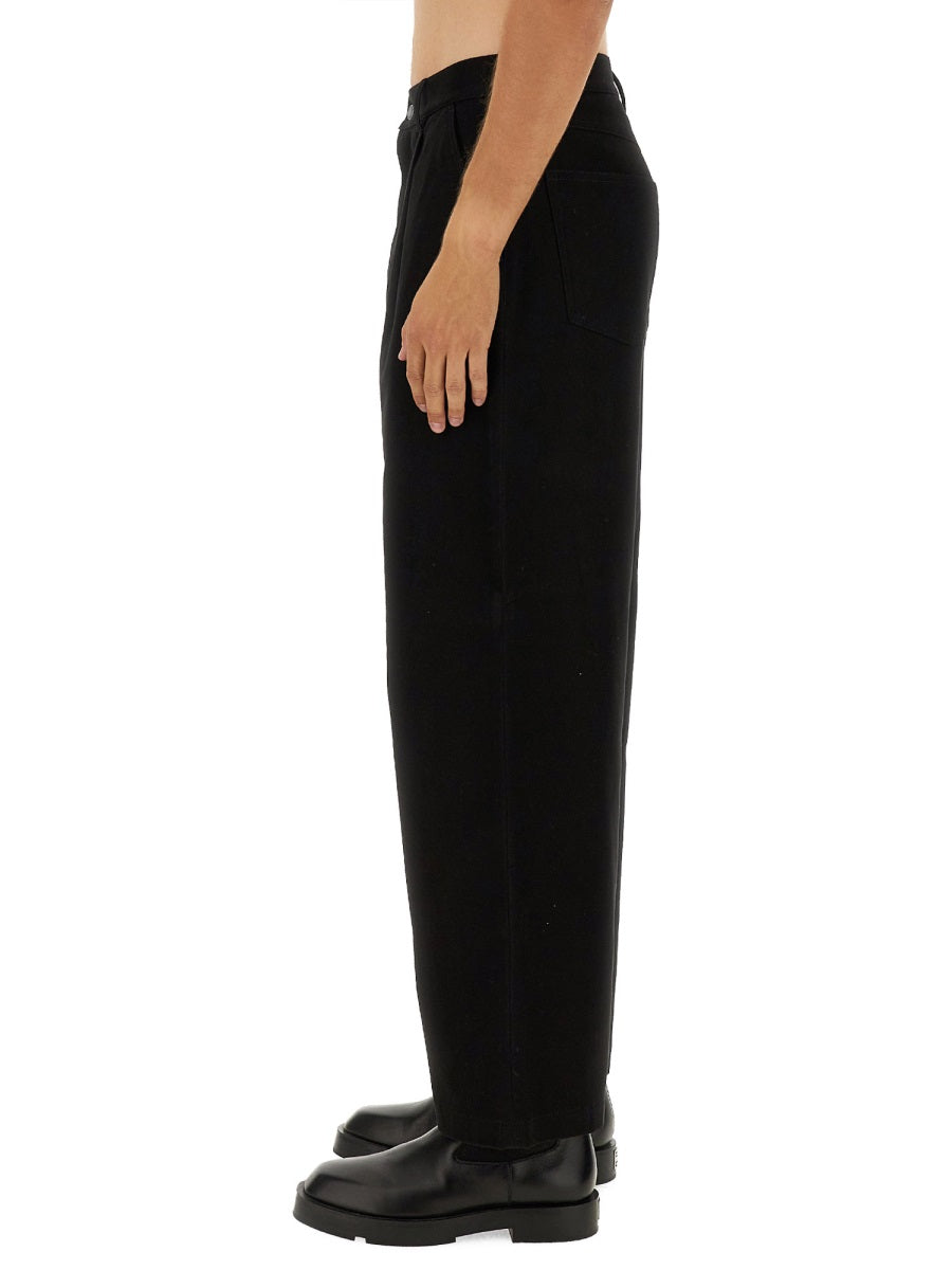 MOSCHINO COUTURE Regular Fit Barcode Pants - Size 48