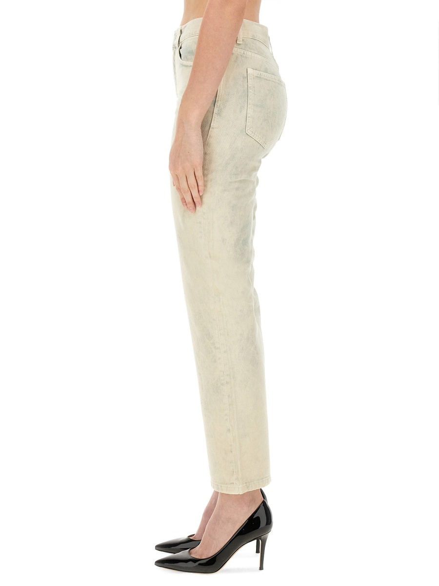 MOSCHINO JEANS Cropped Denim Jeans - Size 27