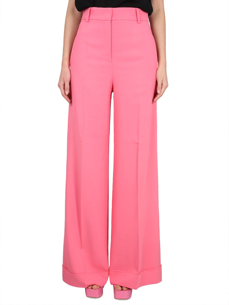 MOSCHINO COUTURE High Waist Pants with Belt Loops - Trendy Style for Women