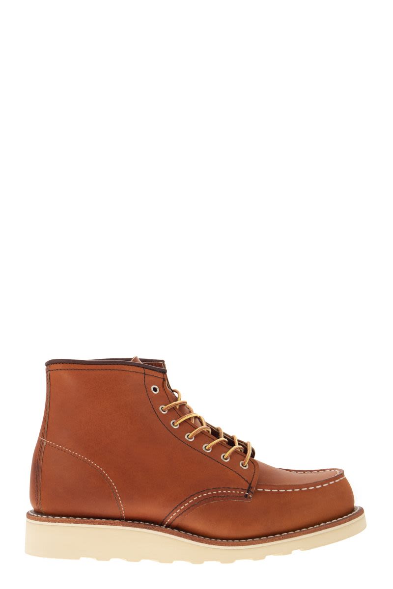 RED WING Classic Moc Leather Lace-Up Boot - 6-Inch
