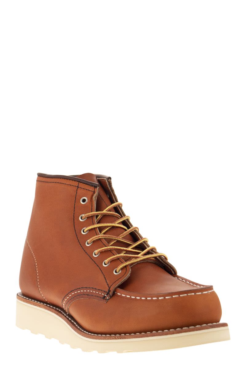 RED WING Classic Moc Leather Lace-Up Boot - 6-Inch
