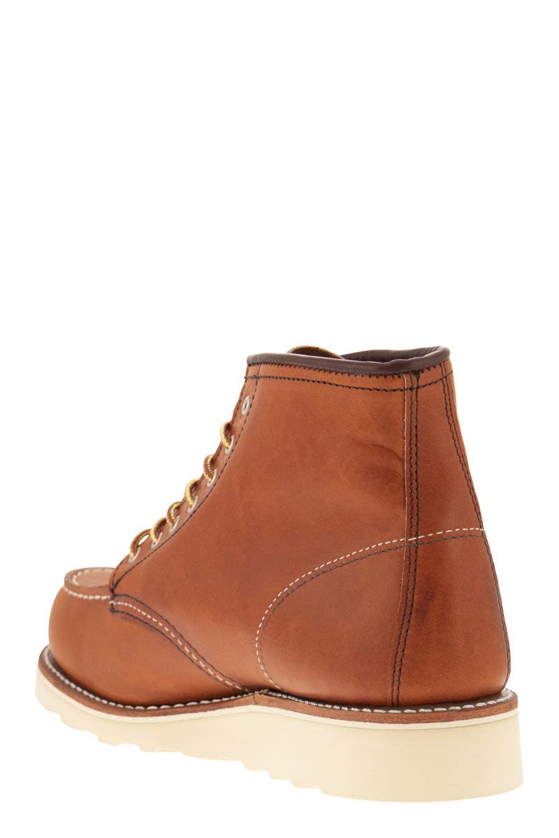RED WING Classic Moc Leather Lace-Up Boot - 6-Inch