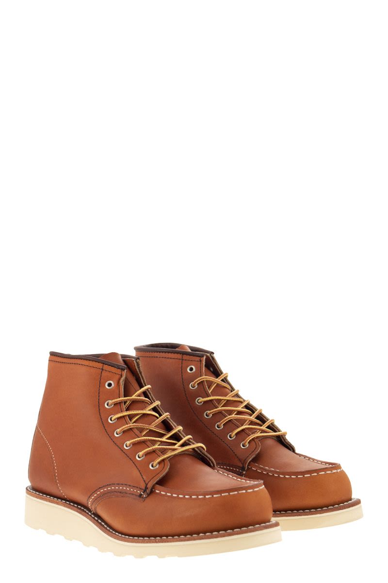 RED WING Classic Moc Leather Lace-Up Boot - 6-Inch