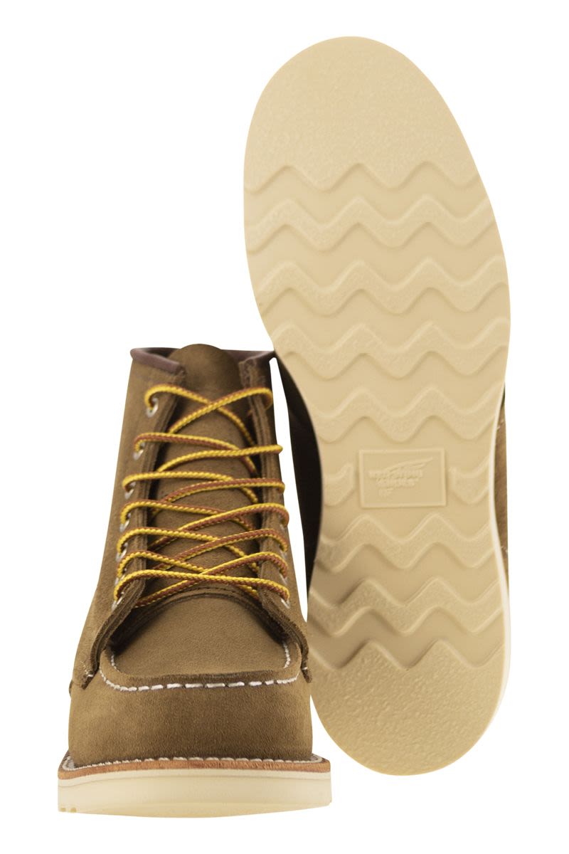 RED WING Women's Classic Moc Suede Ankle Boot - 6-Inch