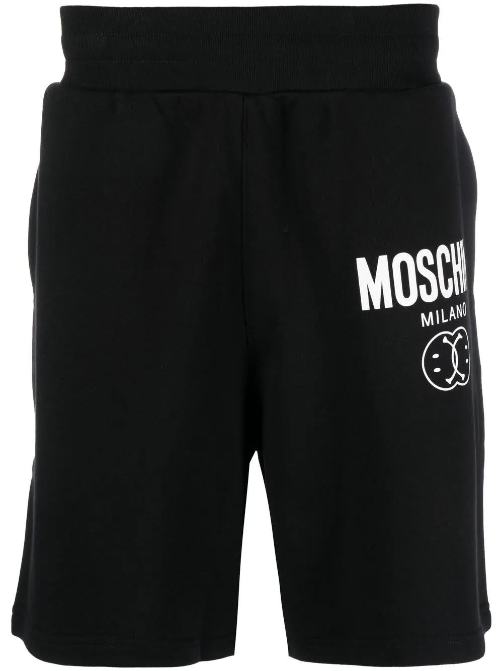 MOSCHINO COUTURE Cotton Mini Shorts for Men