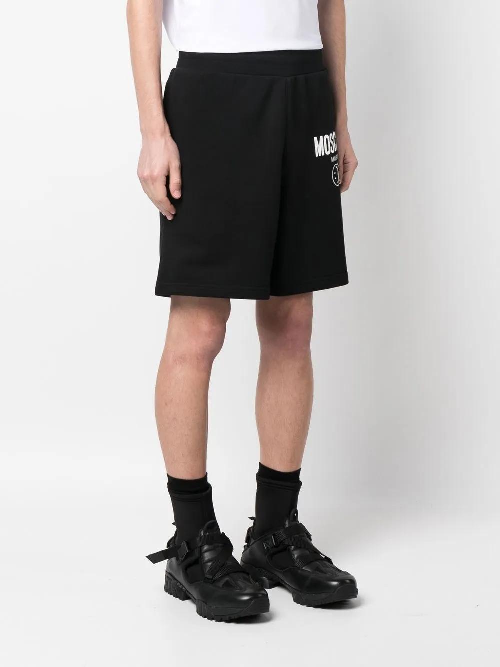 MOSCHINO COUTURE Cotton Mini Shorts for Men