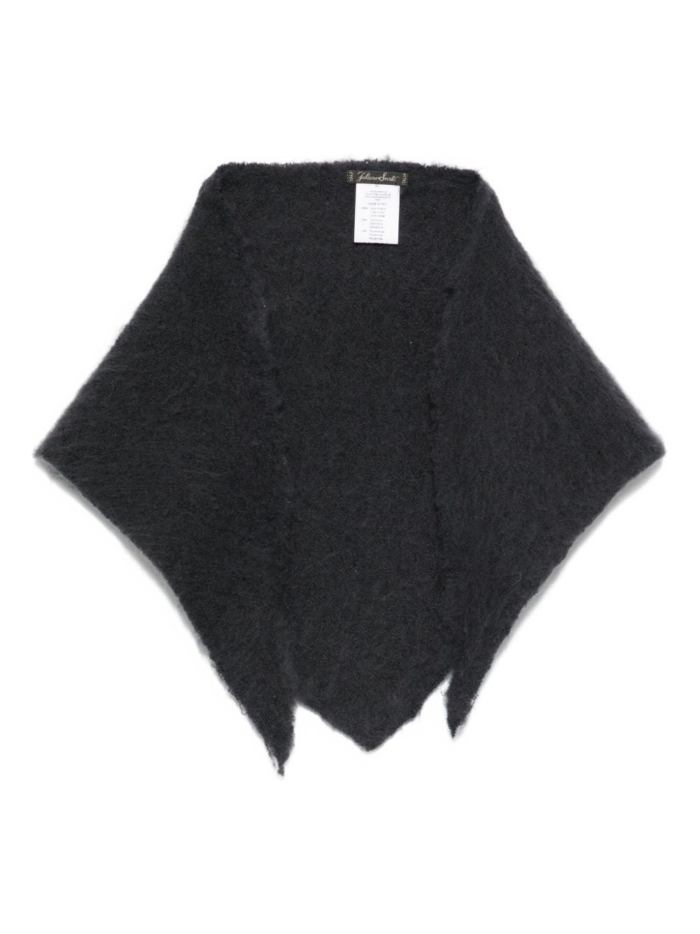 FALIERO SARTI Wool and Cashmere Foulard Style Scarf