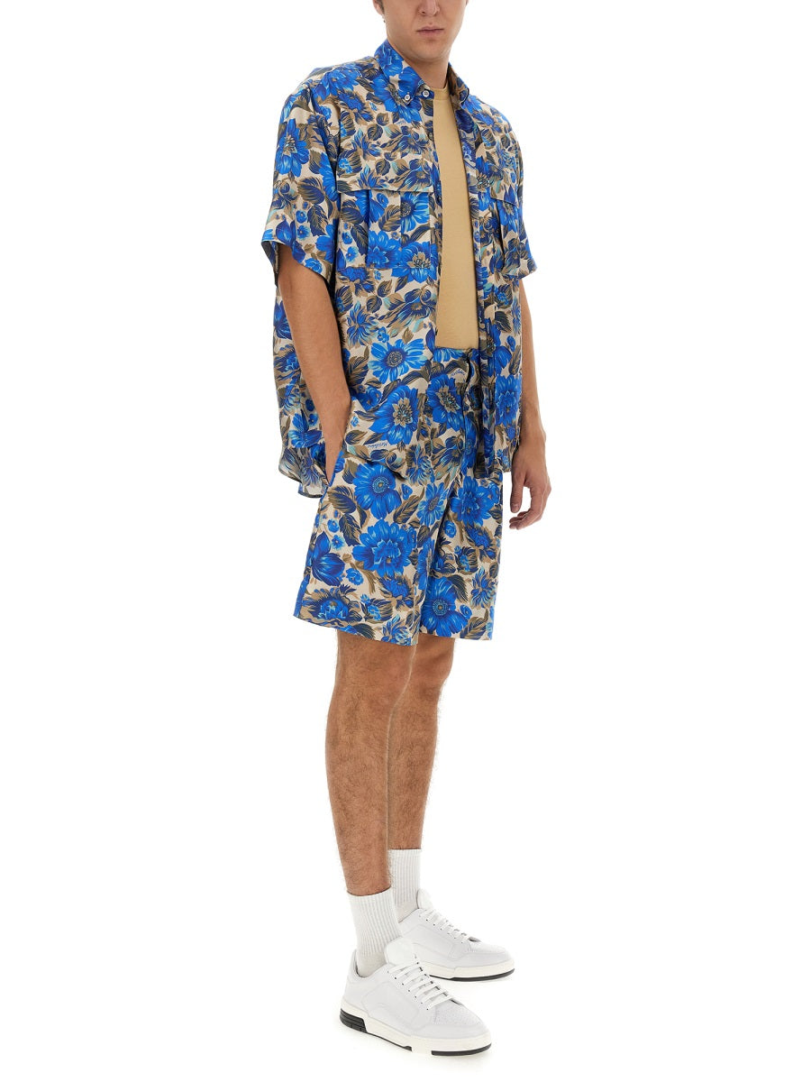 MOSCHINO COUTURE Floral Short Regular Fit for Men - Size 48