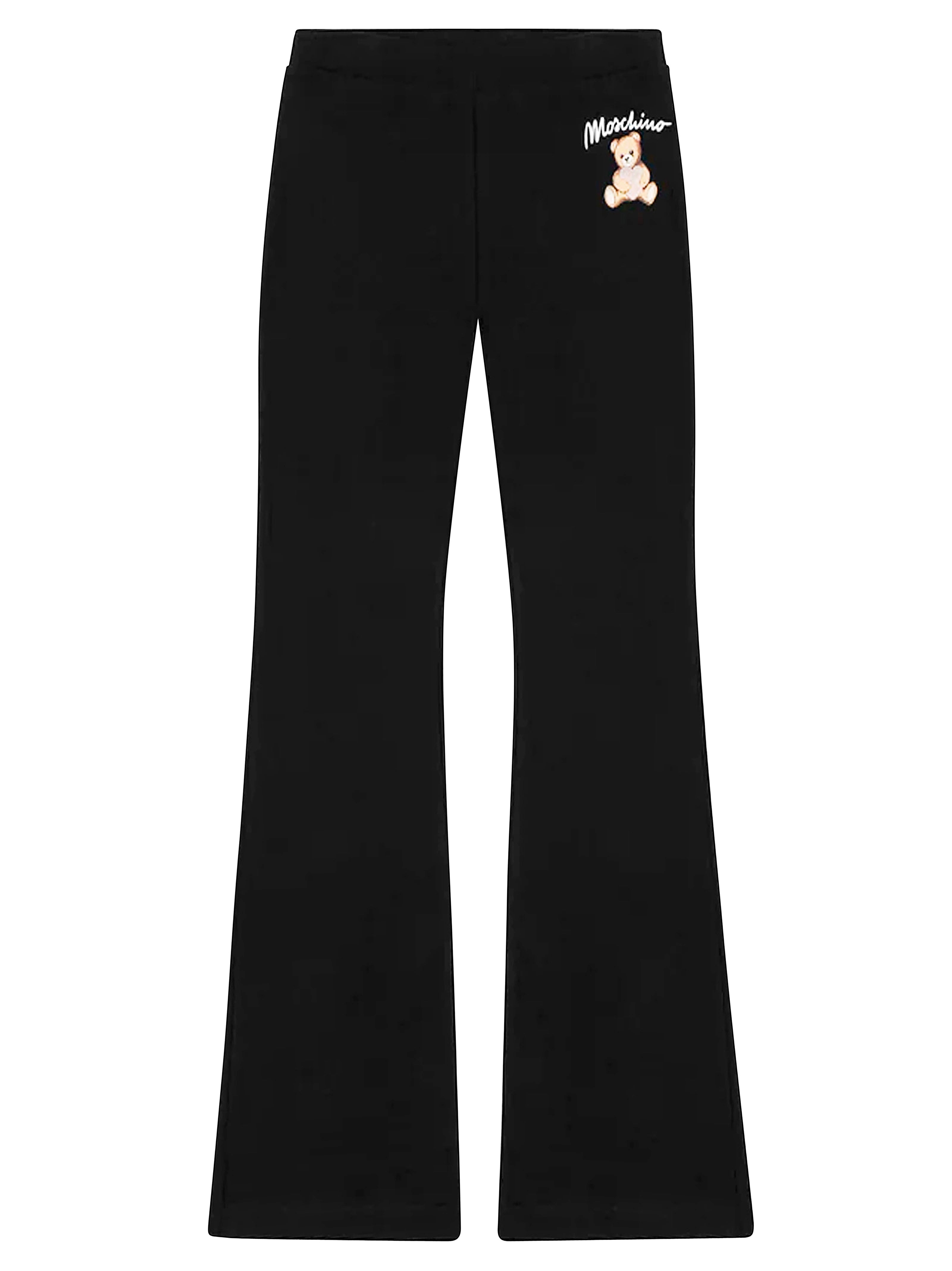 MOSCHINO KIDS Flared Toy Detail Leggings for Kids