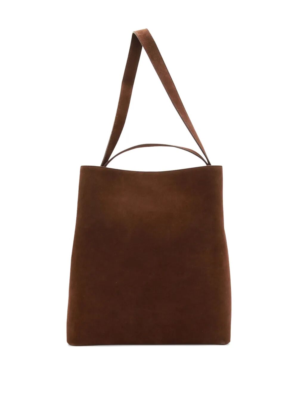 AESTHER EKME Suede Tote Handbag with Single Top Handle