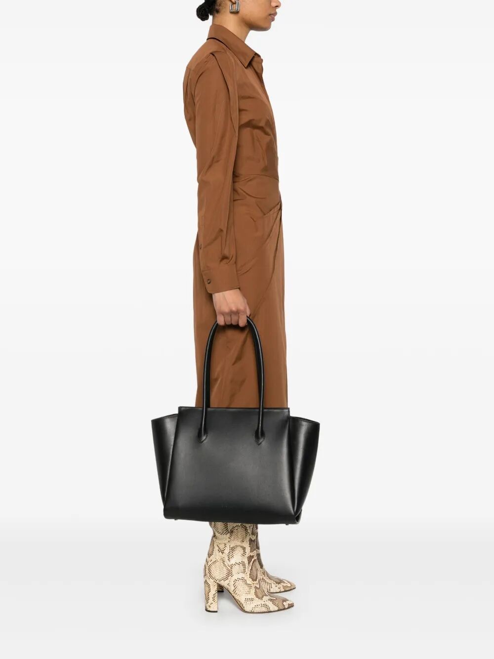 AESTHER EKME 24 Mini Leather Handbag