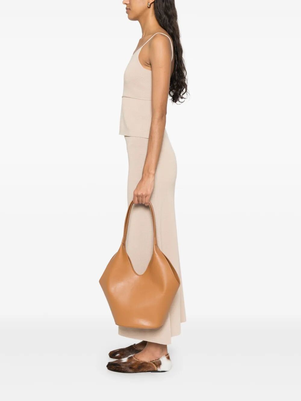 AESTHER EKME Phantom Mini Bucket Handbag