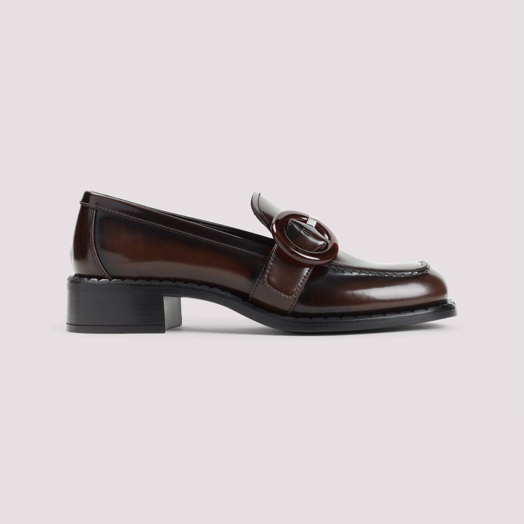 PRADA Men's Classic Leather Loafers