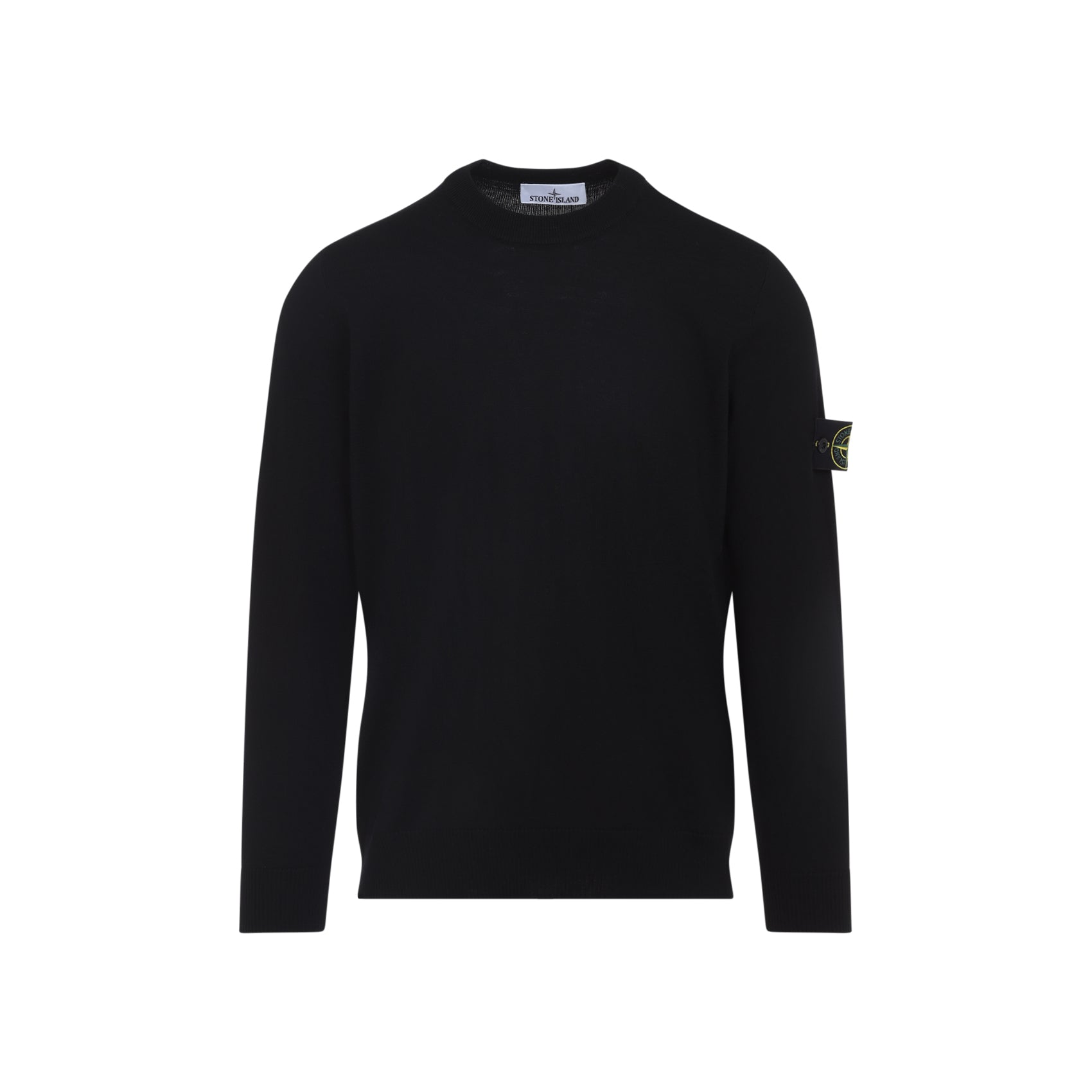 STONE ISLAND Classic Virgin Wool Pullover Sweater