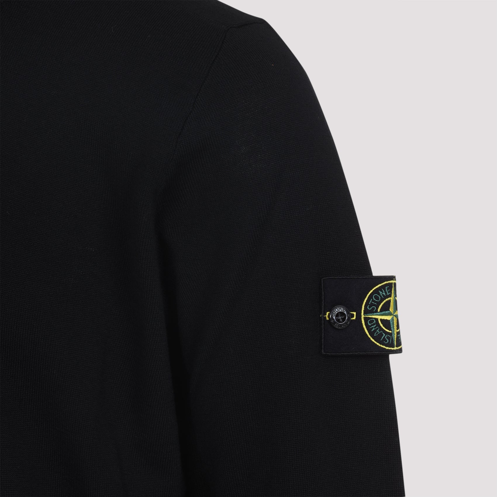 STONE ISLAND Classic Virgin Wool Pullover Sweater