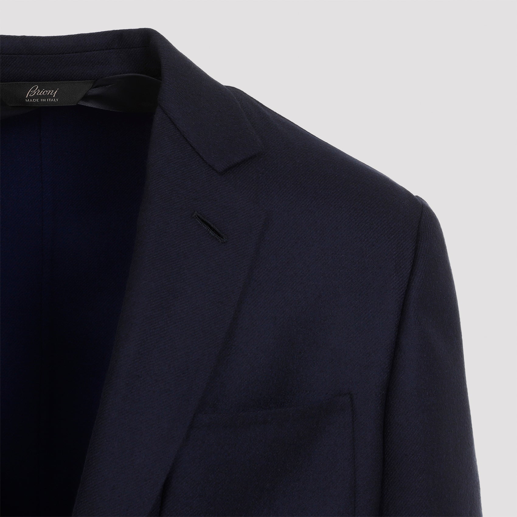 BRIONI Men's Elegant Wool Blend Jacket