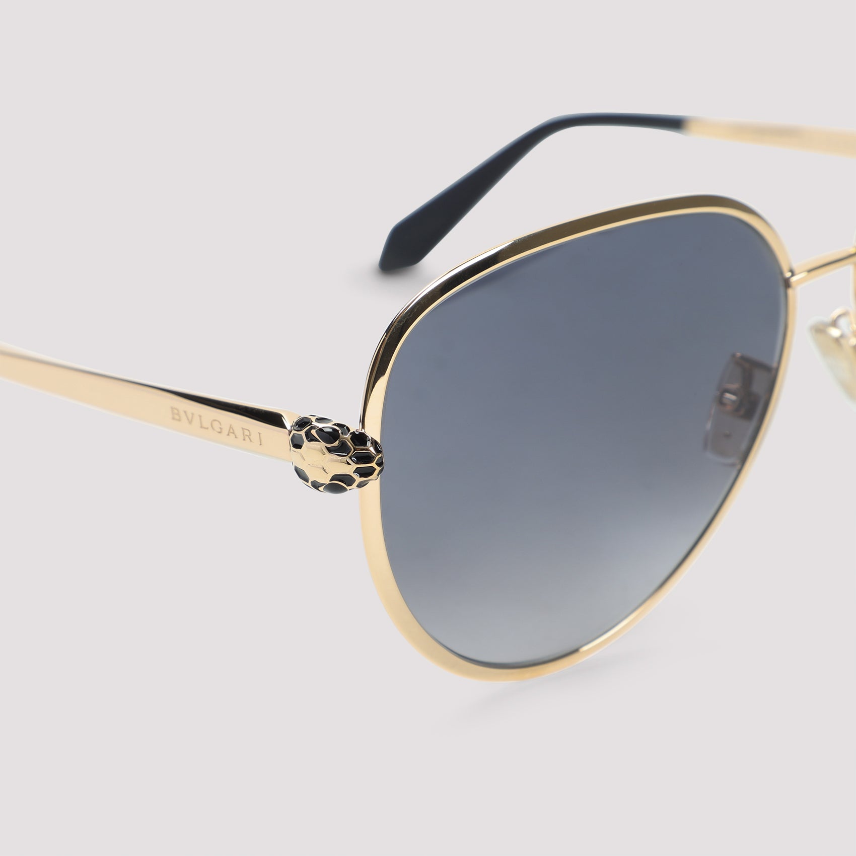 BVLGARI EYEWEAR Serpenti Forever Metallic Sunglasses - FW25