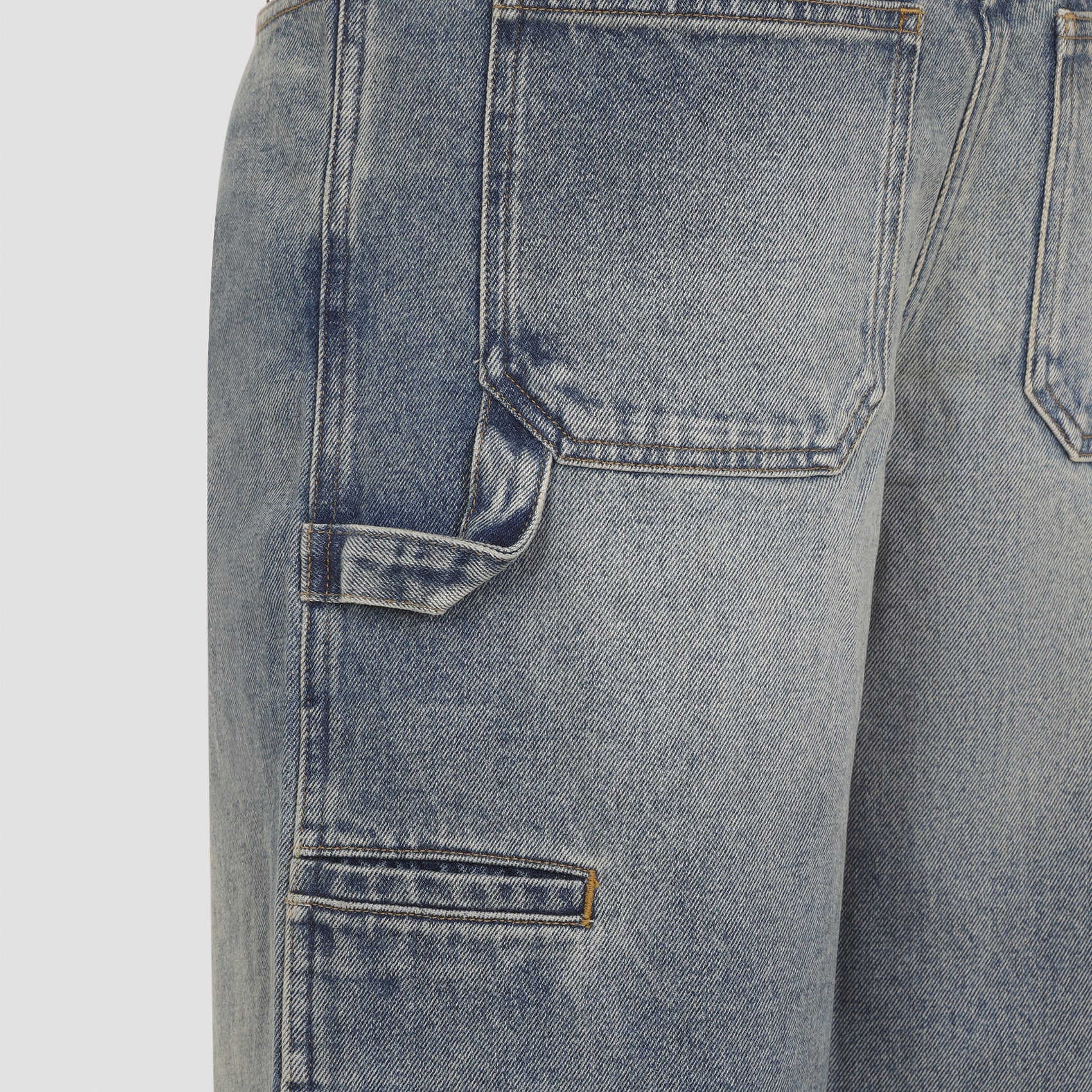 COURREGES Baggy Hammer Jeans - Loose Fit