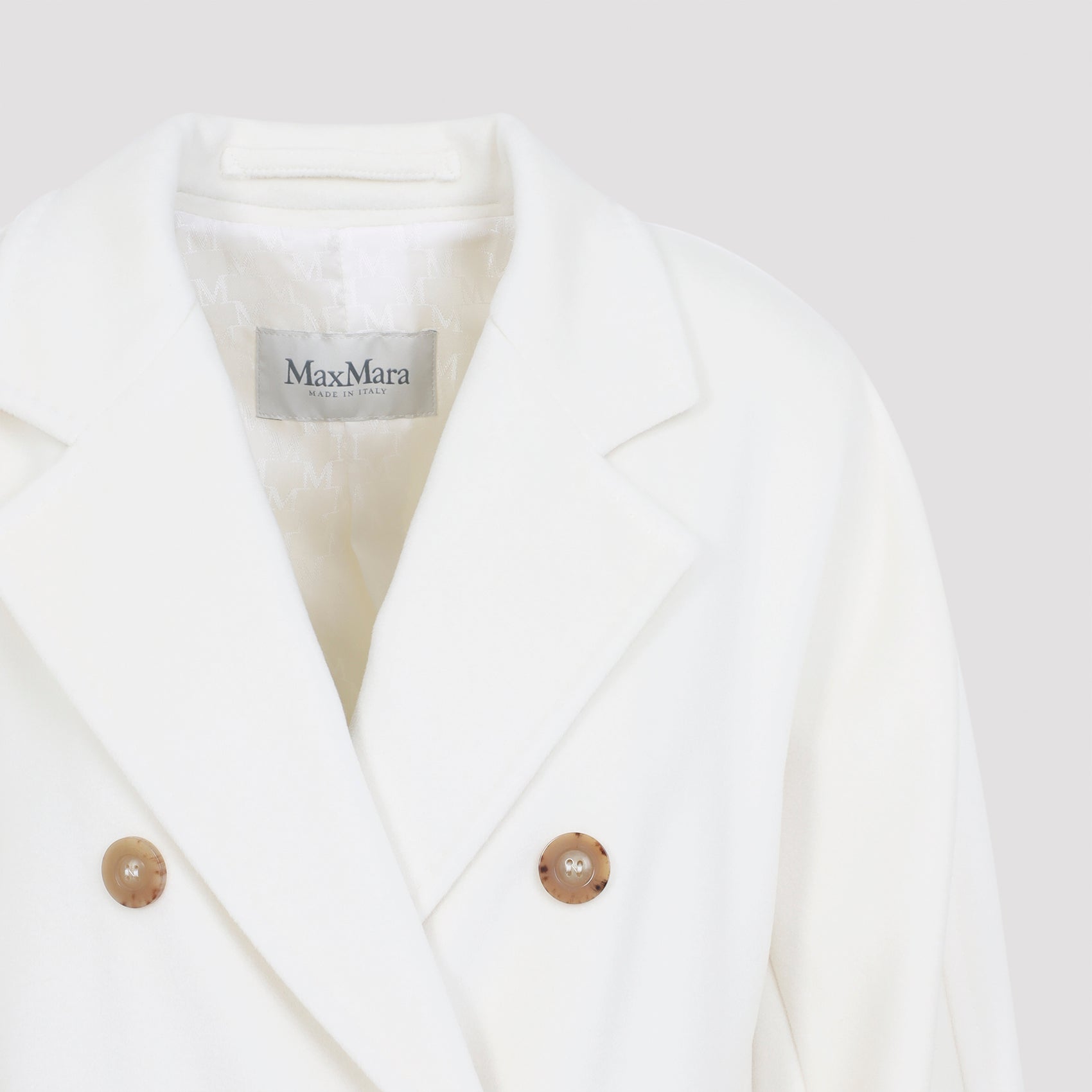 MAX MARA Double Breasted Wool Peacoat for Men