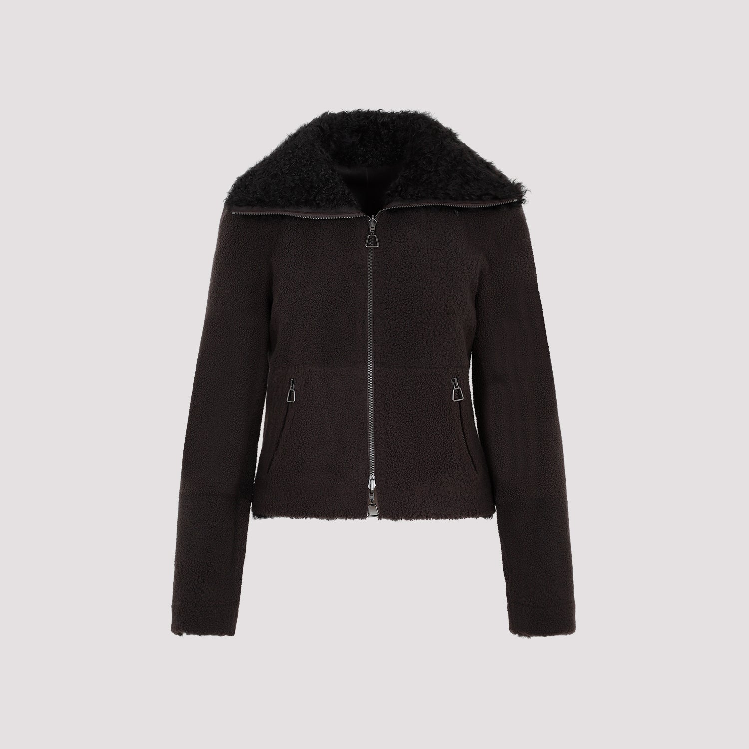 AKRIS Lamb Skin Leather Jacket for Men - Fall/Winter 2025