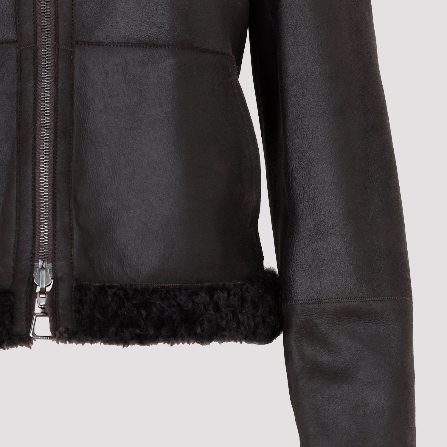 AKRIS Lamb Skin Leather Jacket for Men - Fall/Winter 2025