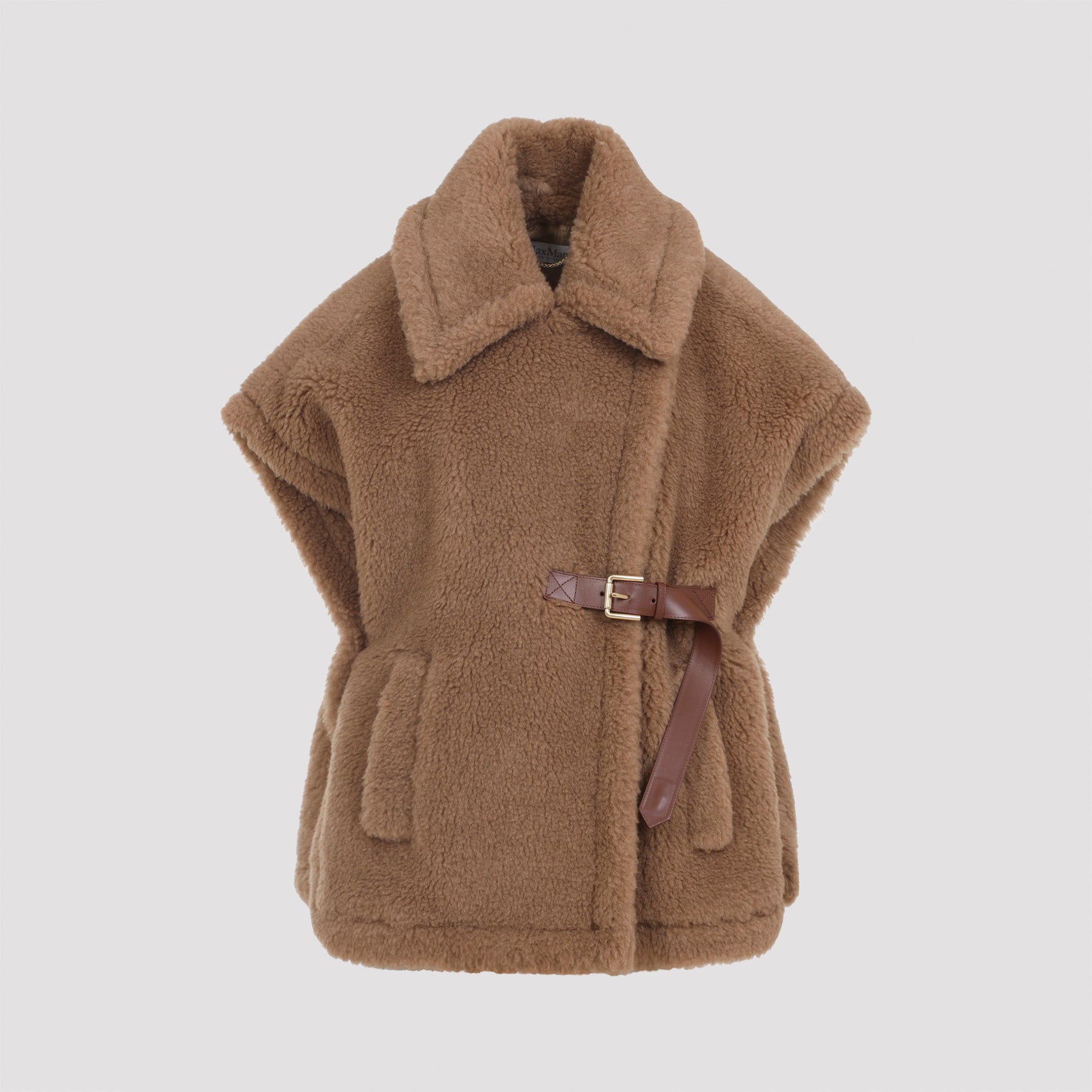 MAX MARA Camel Hair Cape Coat for Men