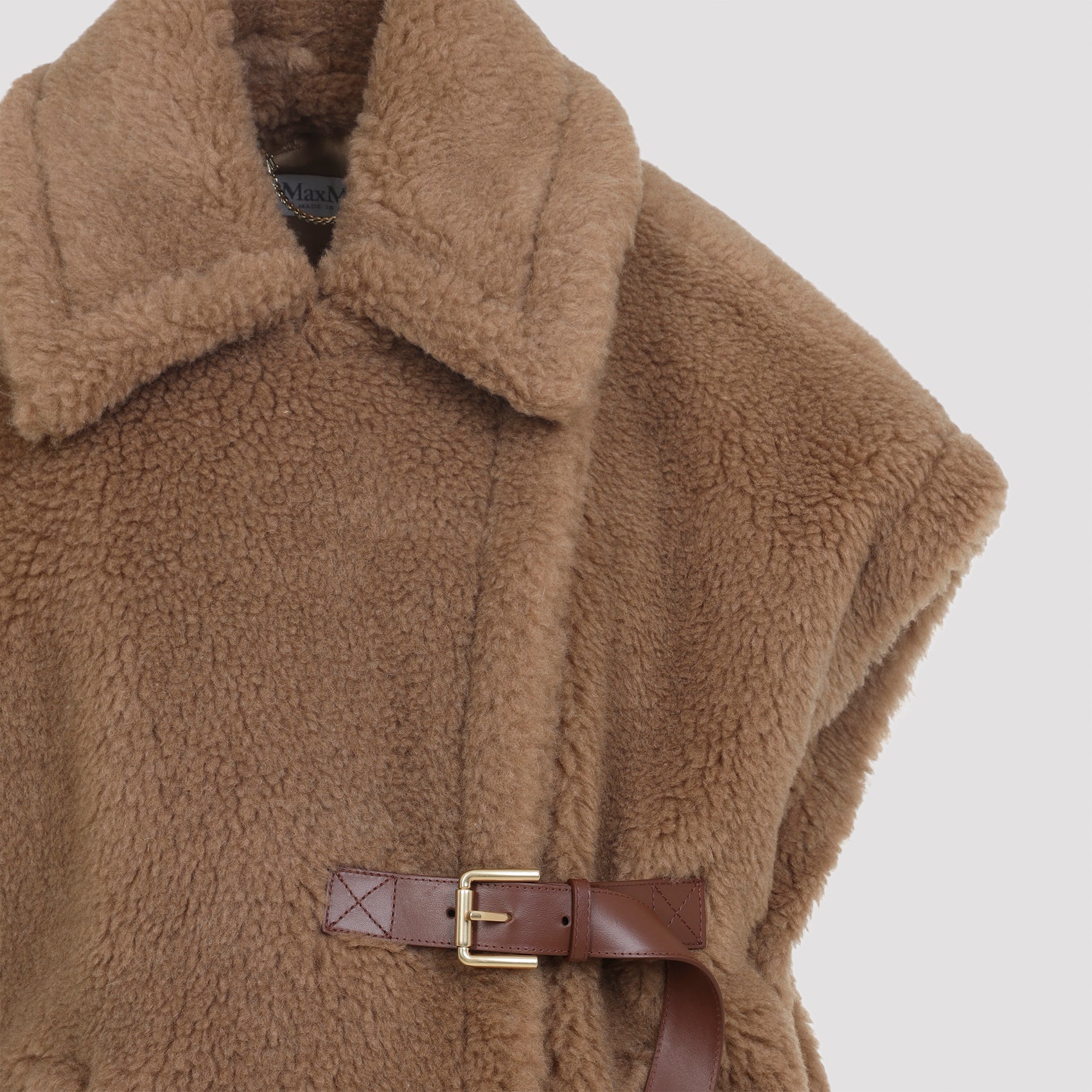 MAX MARA Camel Hair Cape Coat for Men