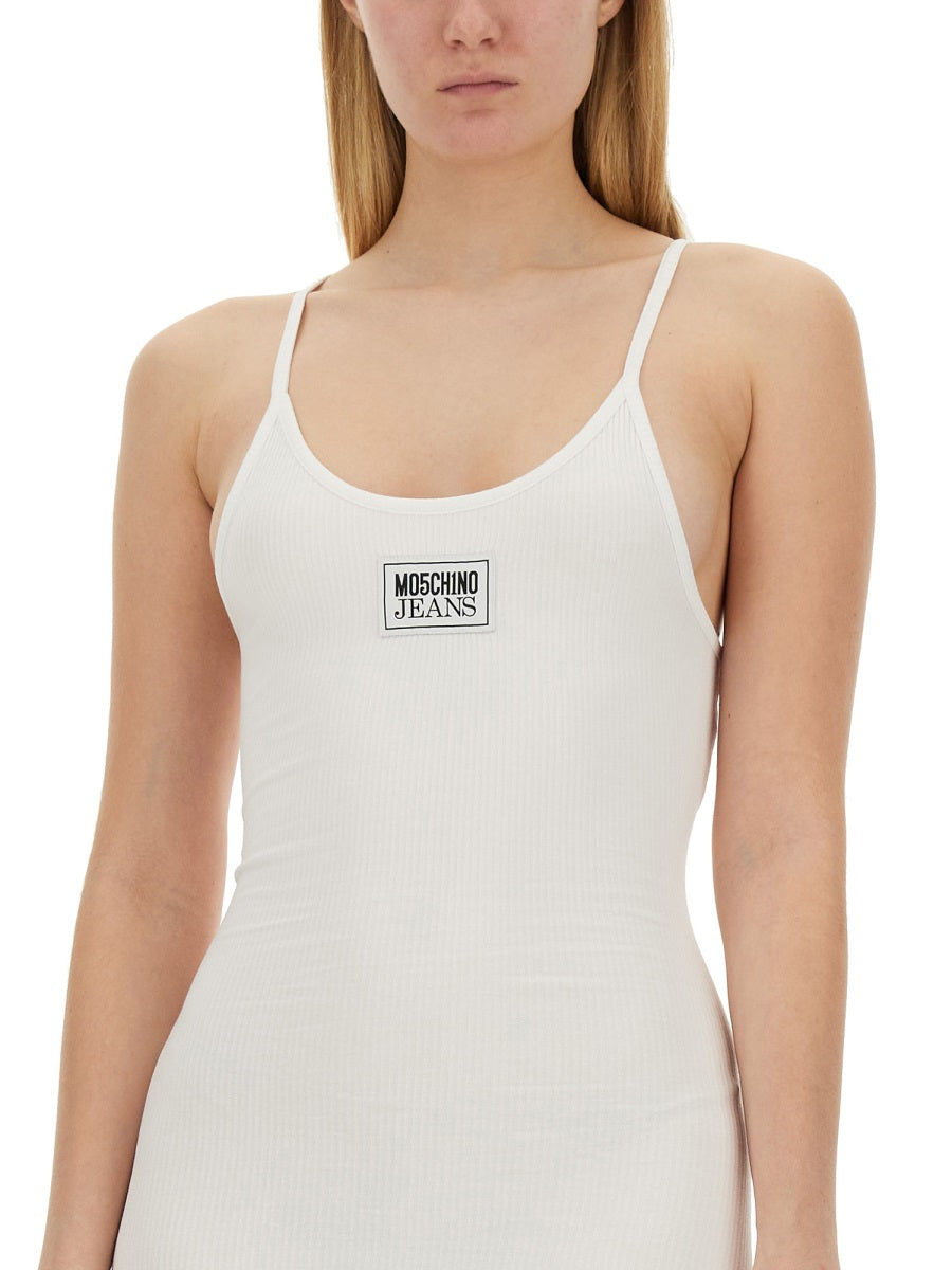 MOSCHINO JEANS Ribbed Mini Dress for Women