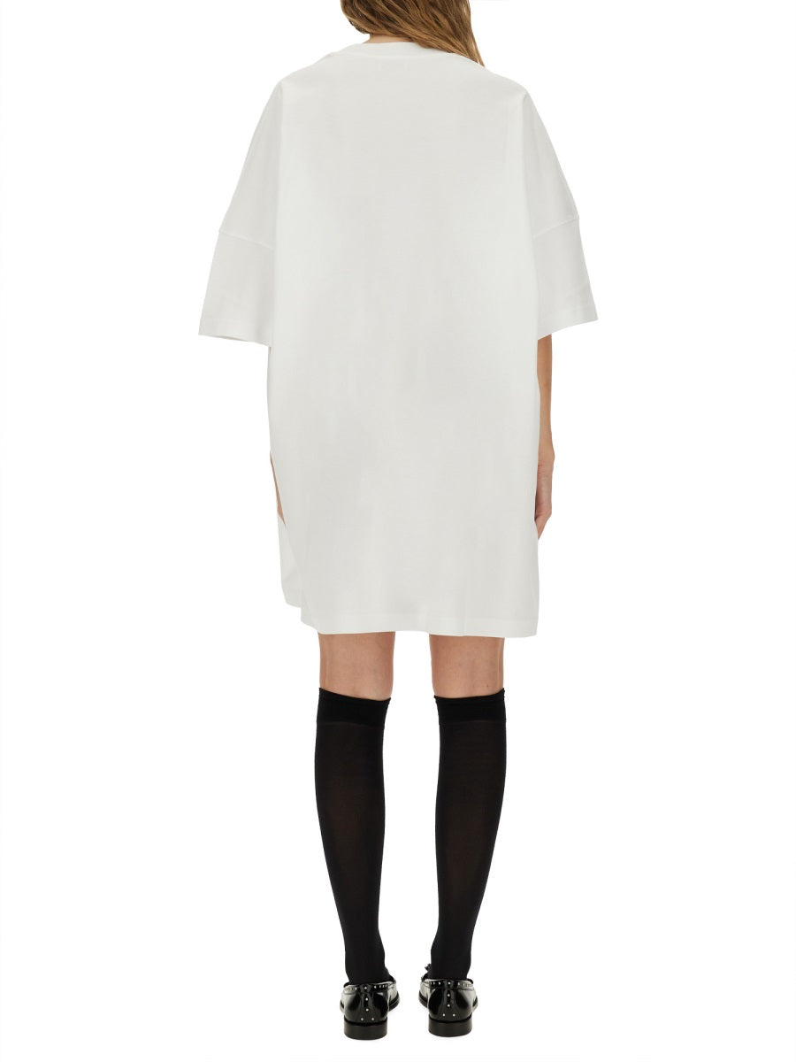 MOSCHINO COUTURE Cotton Interlock Dress (Size S)