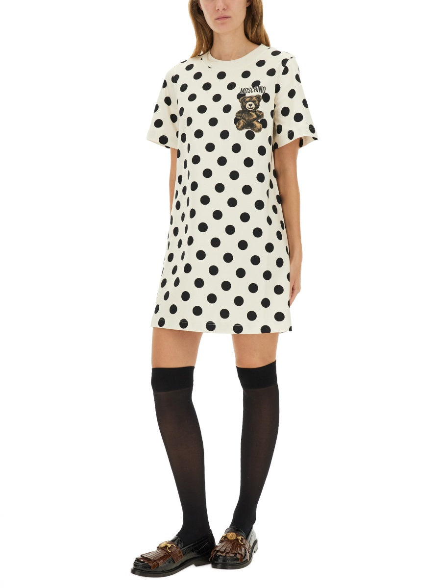 MOSCHINO COUTURE Cotton Mini Dress for Women