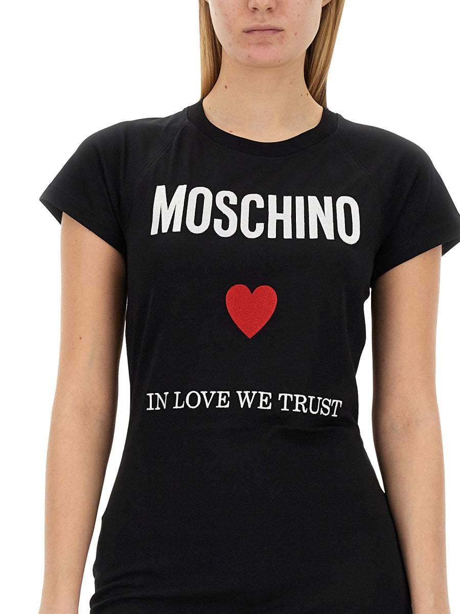 MOSCHINO COUTURE Couture Logo Mini Dress - Size 38
