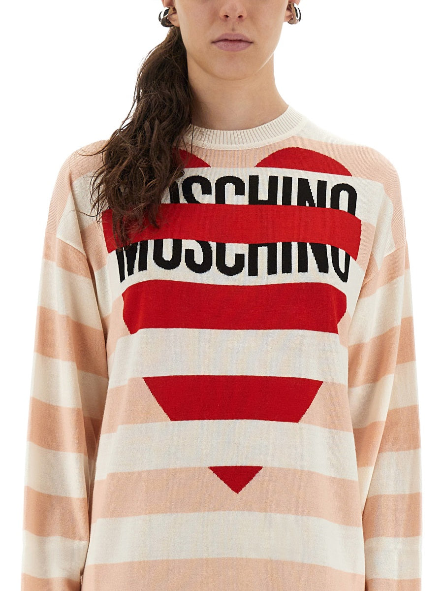 MOSCHINO JEANS Wool Mini Dress - Size S