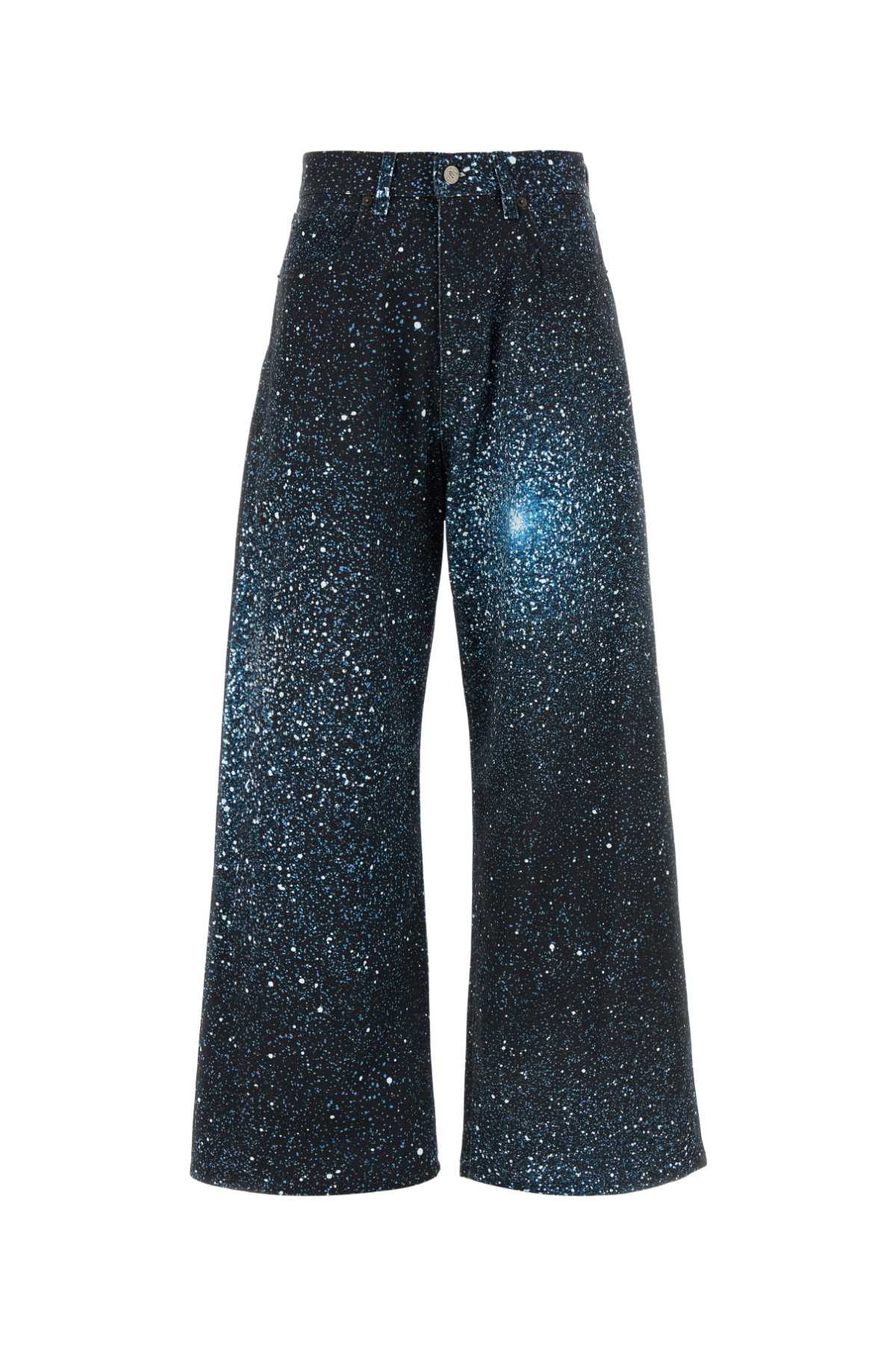 GIUSEPPE DI MORABITO Printed Stretch Denim Jeans for Women