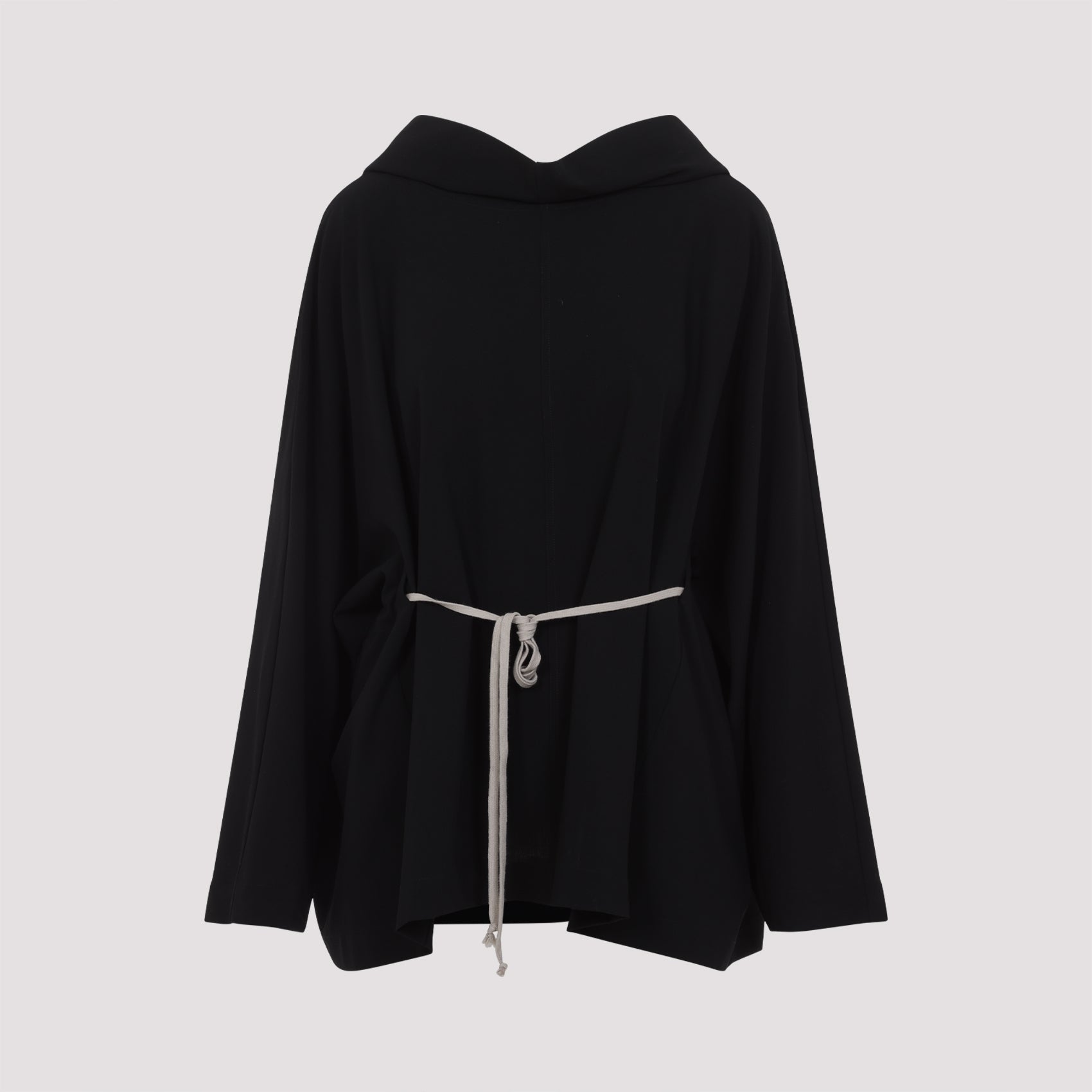 RICK OWENS Hooded Mini Tunic Dress