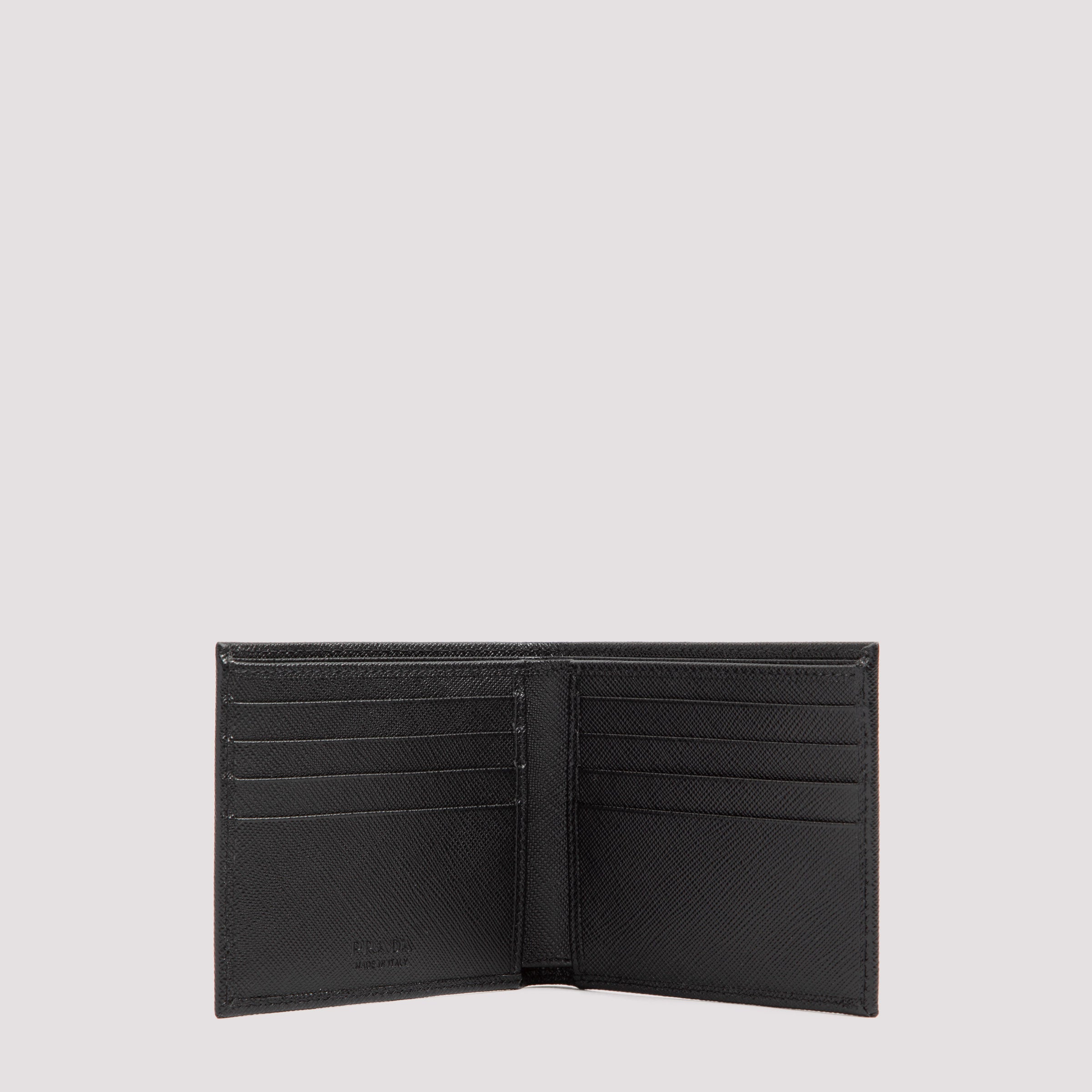 PRADA Mini Saffiano Leather Wallet - FW25