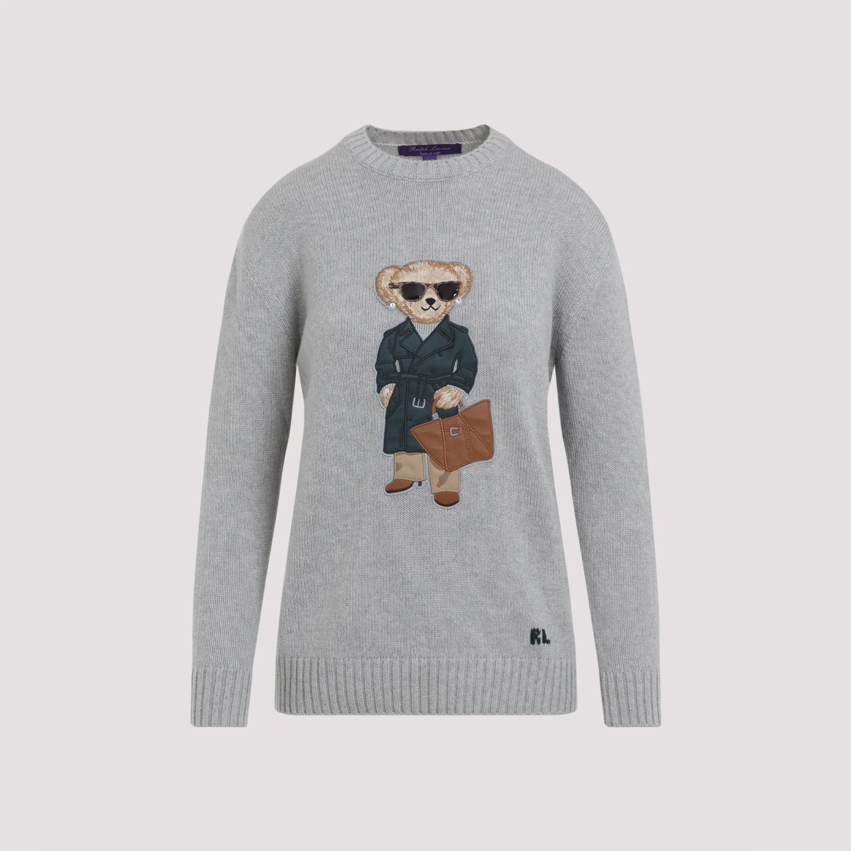 RALPH LAUREN COLLECTION Bear Pullover Sweater for Men