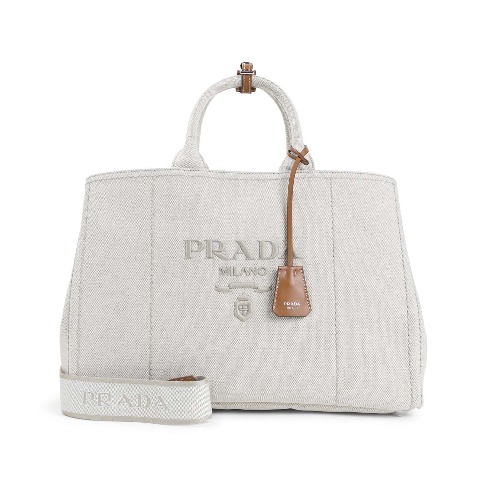 PRADA Tote Handbag - W:42cm H:29cm D:20cm