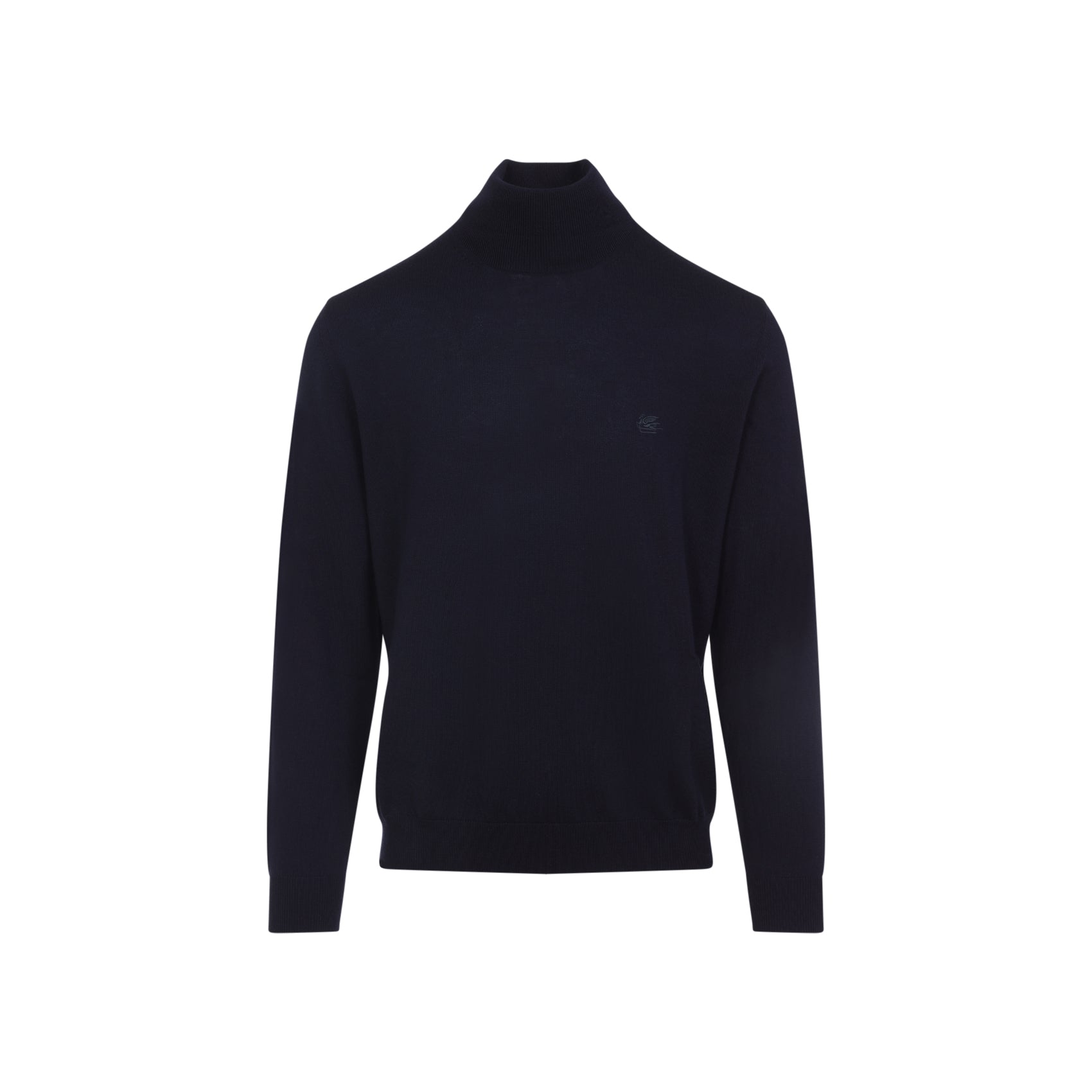 ETRO Men's Turtle Neck Sweater - 100% Wool
