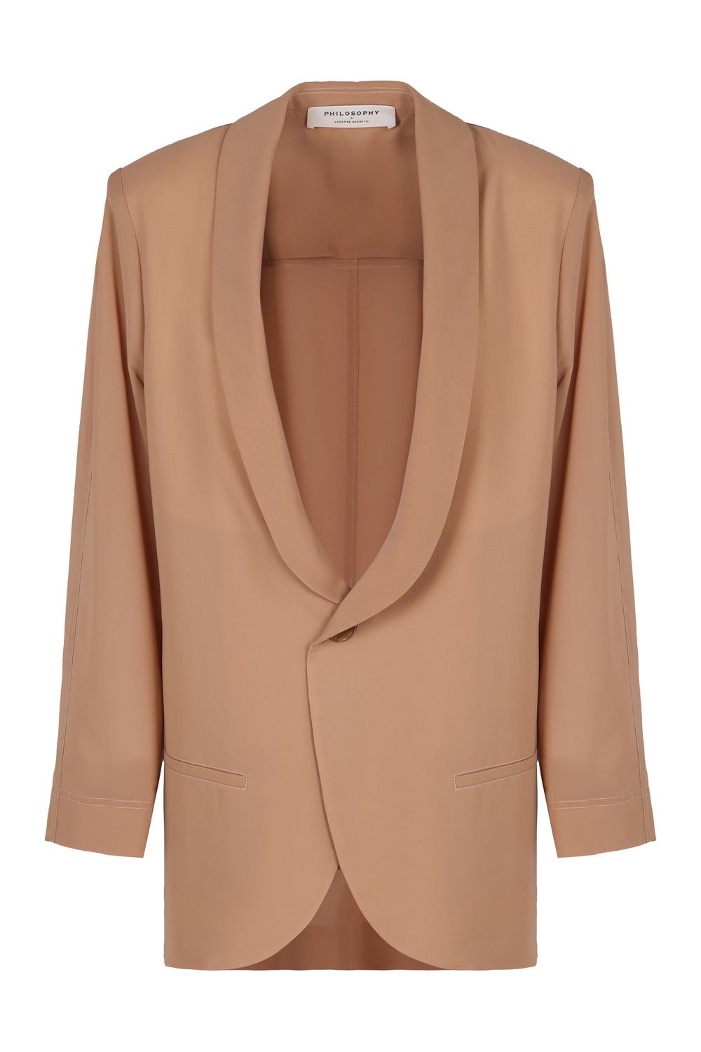 PHILOSOPHY DI LORENZO SERAFINI Single-Breasted One Button Jacket