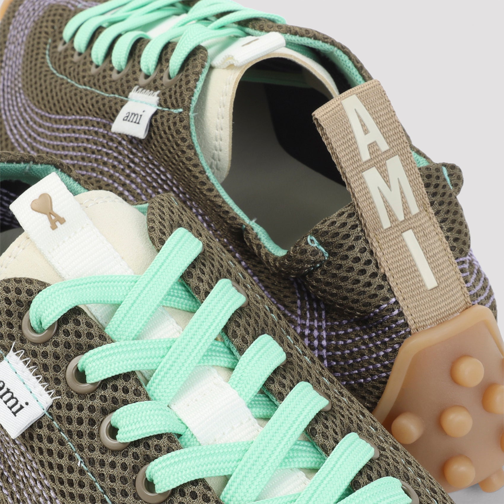 AMI Men's Running Sneaker - Sleek Design for Fall 2025