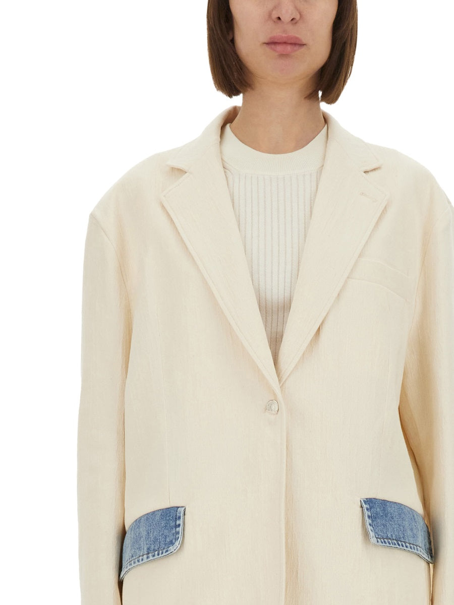 MOSCHINO JEANS Relaxed Fit Urban Jacket Size 40