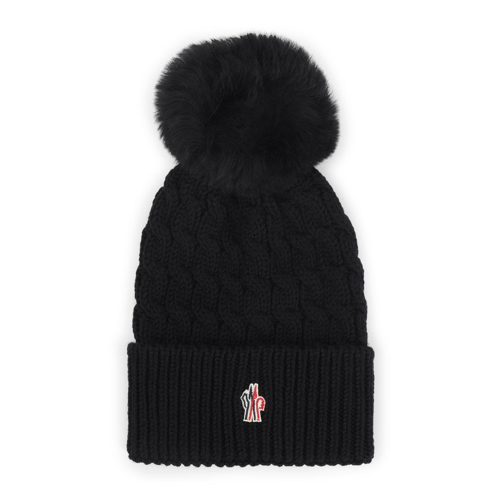 MONCLER GRENOBLE Premium Virgin Wool Hat for Men - FW25 Collection