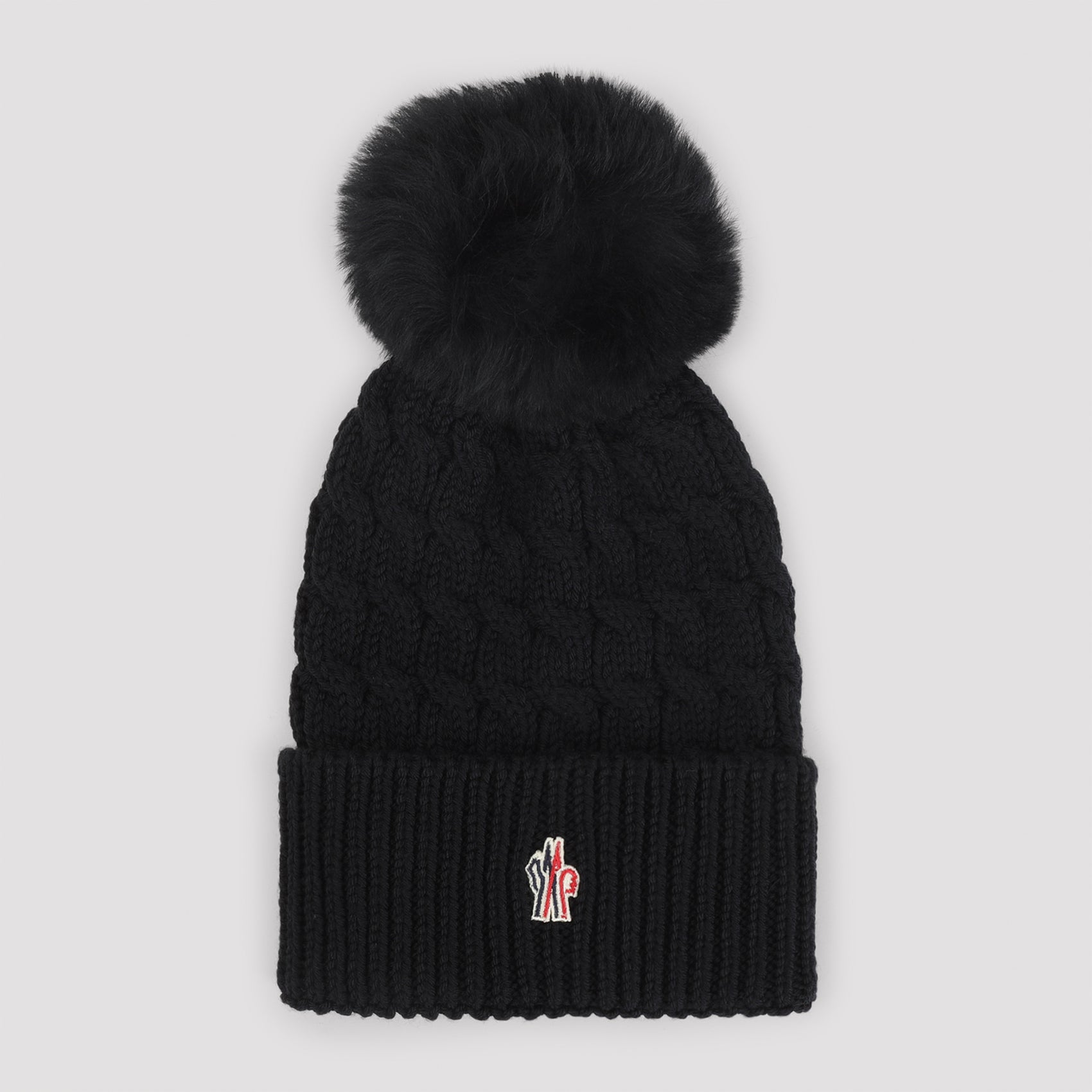MONCLER GRENOBLE Premium Virgin Wool Hat for Men - FW25 Collection